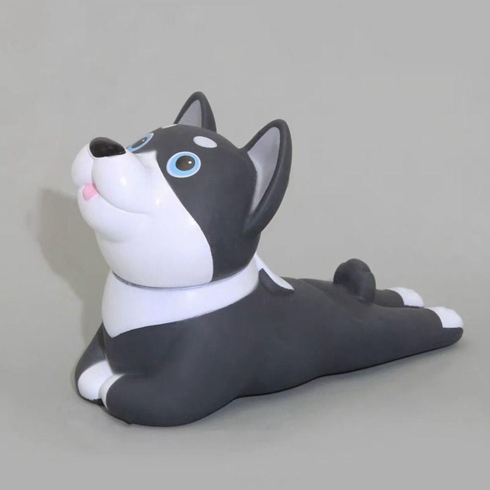 Dog Shape Lazy Phone Holder Cartoon Dog Decor Holder Portable Animal Phone Stand  Office