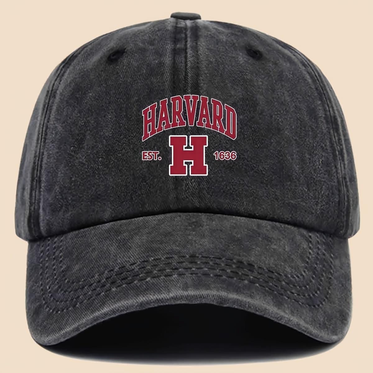 Printed baseball cap for men and women, multi-color optional, universal unisex curved brim sun hat for all seasons