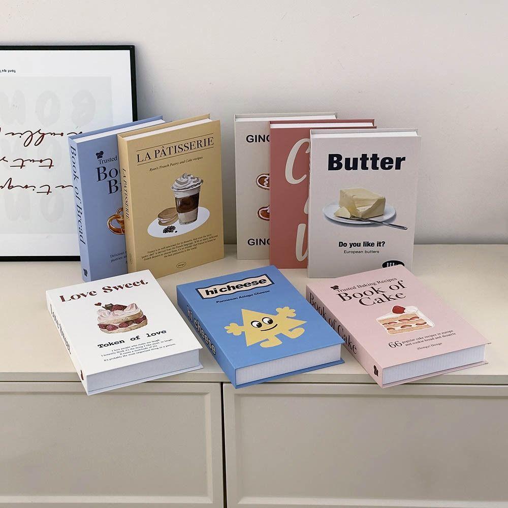 

Книга-симуляція Складна Книга-реквізит для фотографії Мода Фейкові книги Сучасний стиль 4