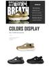 Men's Closed-Toe Sports Beach Sandals 2025 - Spring Outwear Dad Driving Shoes