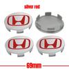 4pcs/set Car Styling Wheel Center Cap Hub Covers Badge Accessories For Honda Civic Fit Jazz Accord Pilot CRV Passport City XRV