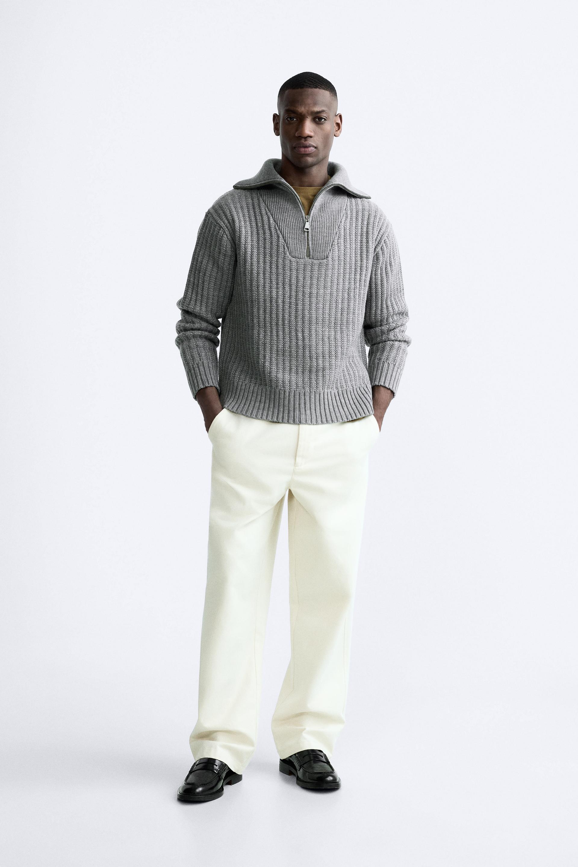 

ПОЛОСАТЫЙ СВИТЕР НА ПУГОВИЦАХ