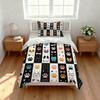 Euphoria Season 3 - Dog Print Duvet Cover Set, Soft, Skin-Friendly, And Comfortable, Suitable For Teenagers' Bedrooms.