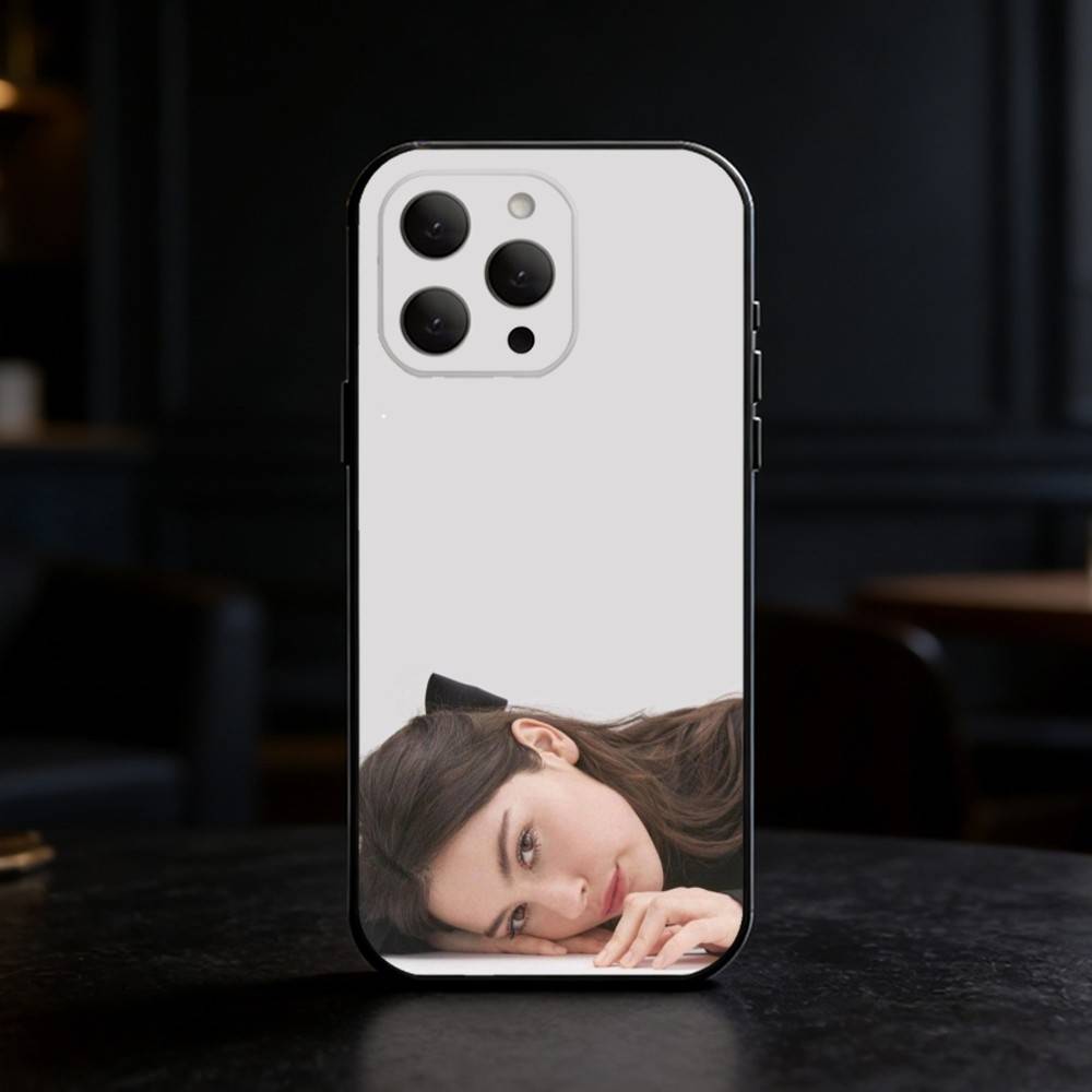 G-Gracie abrams Phone Case For iPhone 17,16,15,14,13,12,11 Plus,Pro Max,SE4Soft Silicone Black Cover