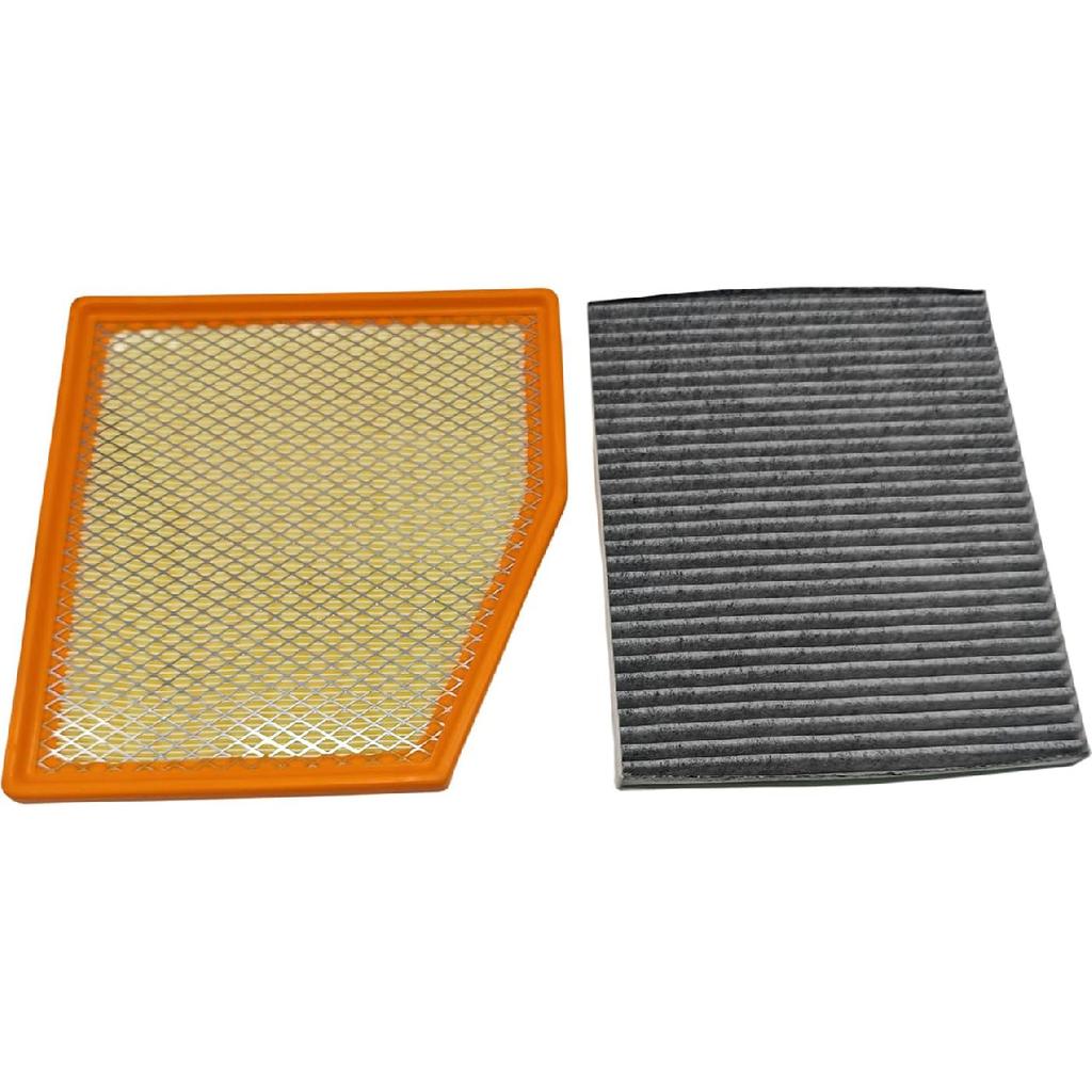 Cabin Air Filter & Air Filter Set Fit For Chrysler Grand Caravan Pacifica Voyager 3.6L Replace 68214516AA 68308950AA