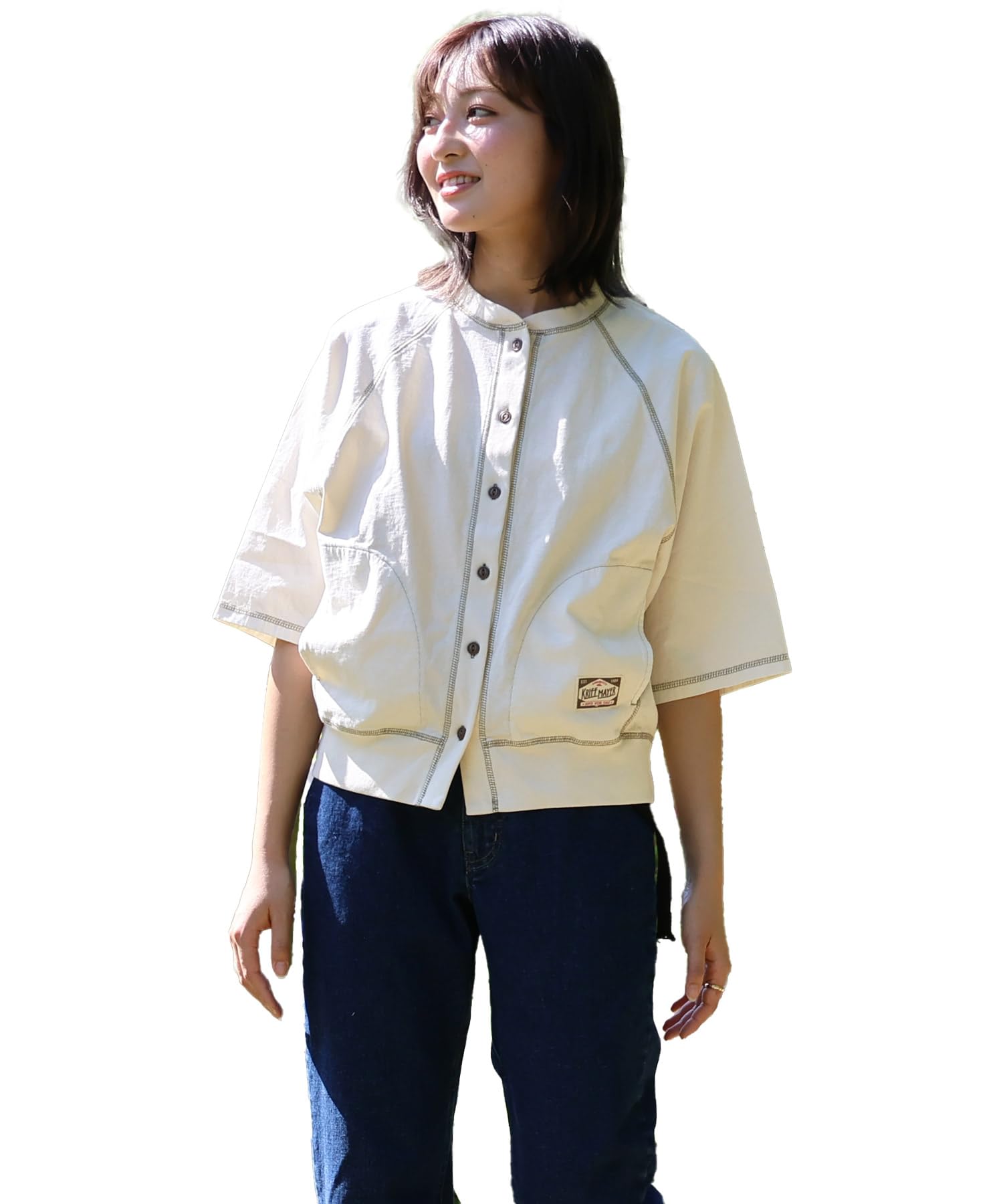 

Кардиган из смесового пигментированного материала для натуральных женщин [Клифф Майер], средний,