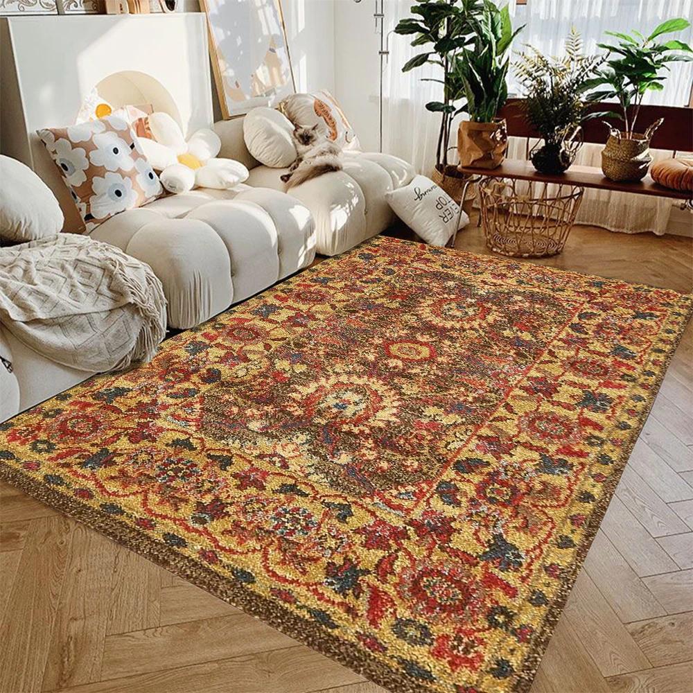 

Винтажный восточный традиционный ковер ковер в марокканском турецком стиле коврик для двери ковры противоскользящие коврики для ванной и кухни в стиле бохо 40X60cm-16x24in