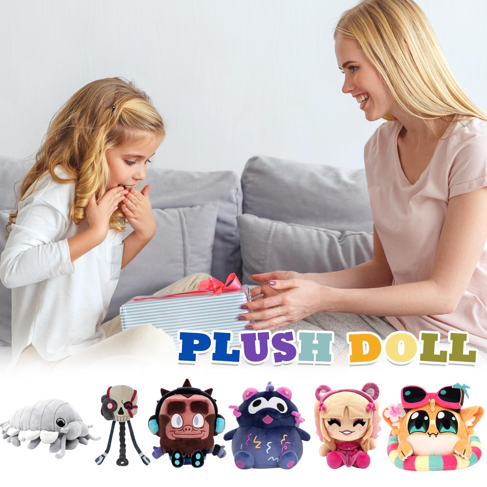 

Плюшевая кукла, Игрушка в подарок, Мультфильм, Детская тряпичная кукла, Детская подарочная подушка(Нет стандарта) One Size