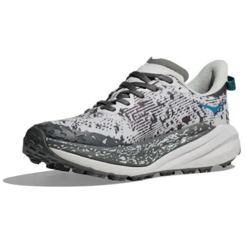 HOKA ONE ONE SPEEDGOAT 6 Cushioning, Slip Resistant, Rebound Low Top Running Shoes Women's Gray Black Sneakers 1155151-csmcg