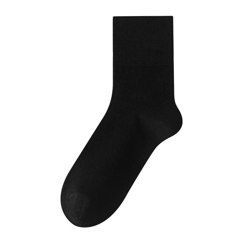 Men's Loose Mid-calf Socks for Autumn and Winter, Pure Cotton Sweat-absorbing and Deodorizing Sports Socks, Antibacterial and Long-lasting