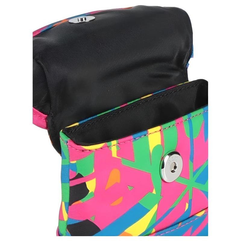 MCM Aren Fall Winter Printed Pattern Logo Multicolor clutch bag MXZCATA01MT001