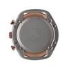 MASTER WORKS Quattro 002 MW07SRS-EDDBO8 Men's Watch, Made In Japan, Quartz Movement, 41mm, Leather Strap, Chronograph, Brown