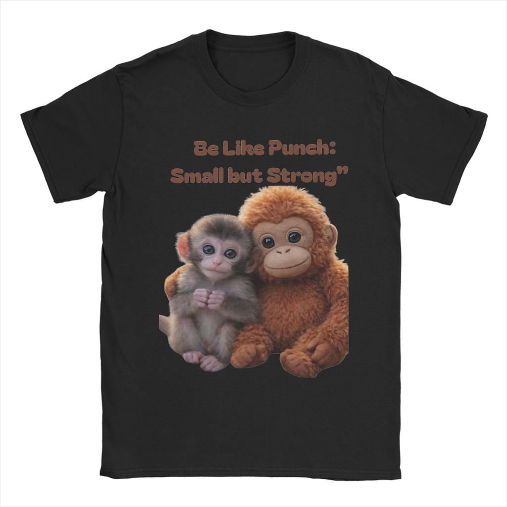 Oversized TShirt Summer Cute Punch Monkey Trending T Shirts 100 Cotton Tee Shirt for Couple Y2K Retro Short Sleeve Clothing