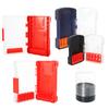 Compact Dimensions Drill Bit Storage Box Hex Shank Organizer