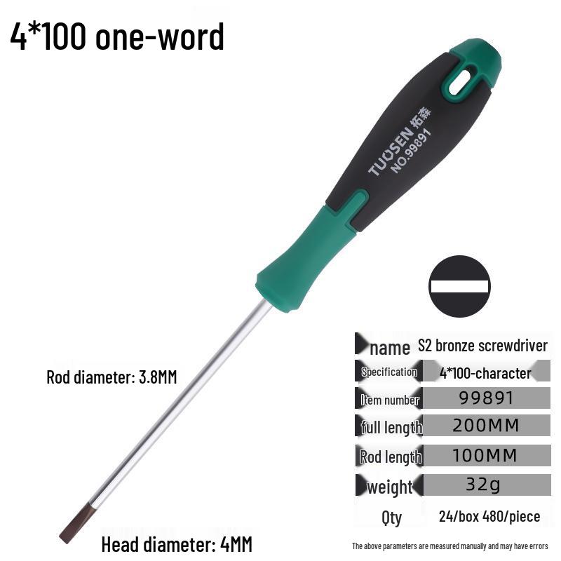 Tuosen Magnetická sada šroubováků s plochými a křížovými mini šroubováky