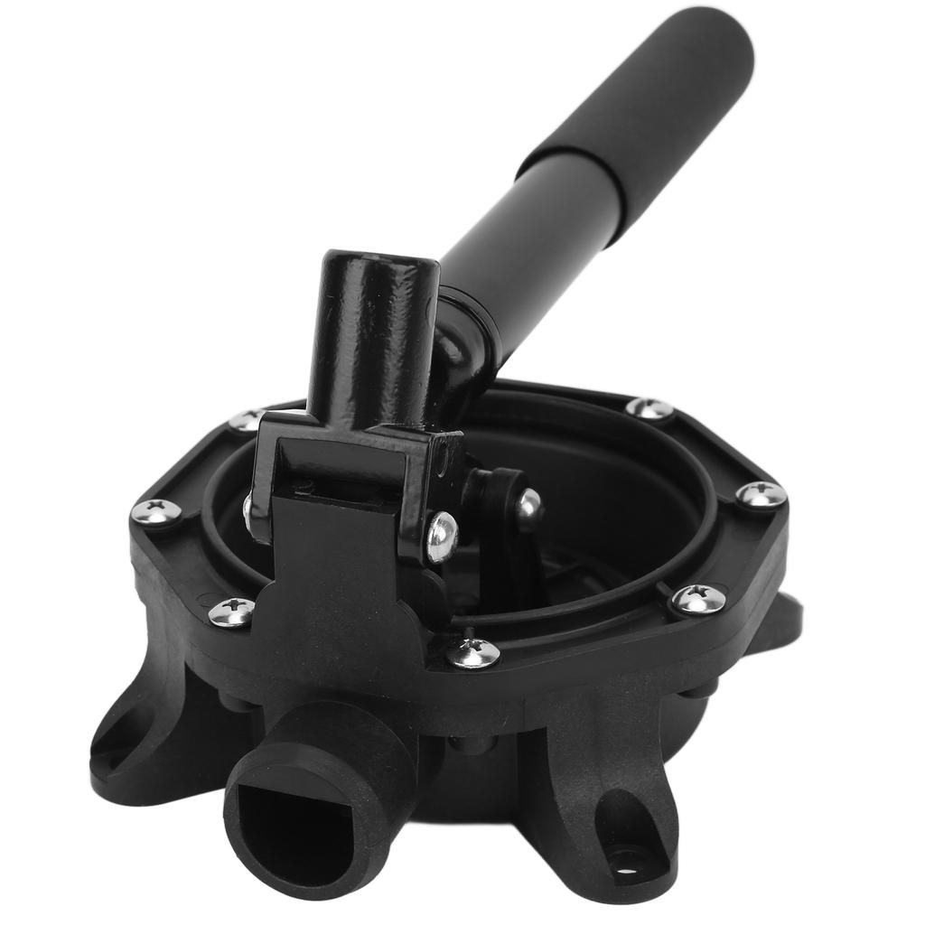 Marine Diaphragm Bilge Pump Manual Self Priming 45Lpm 720GPH Aluminum Alloy for Waste Water Transfer