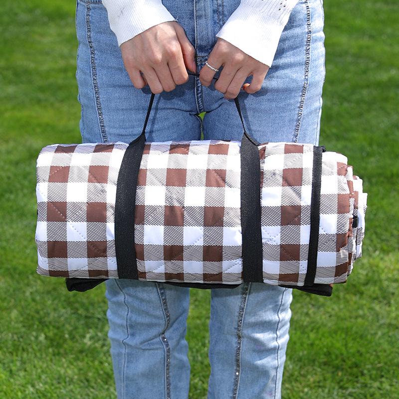 Waterproof Outdoor Picnic & Beach Mat: Portable, Moisture-Proof, Thickened for Camping and Spring Outings