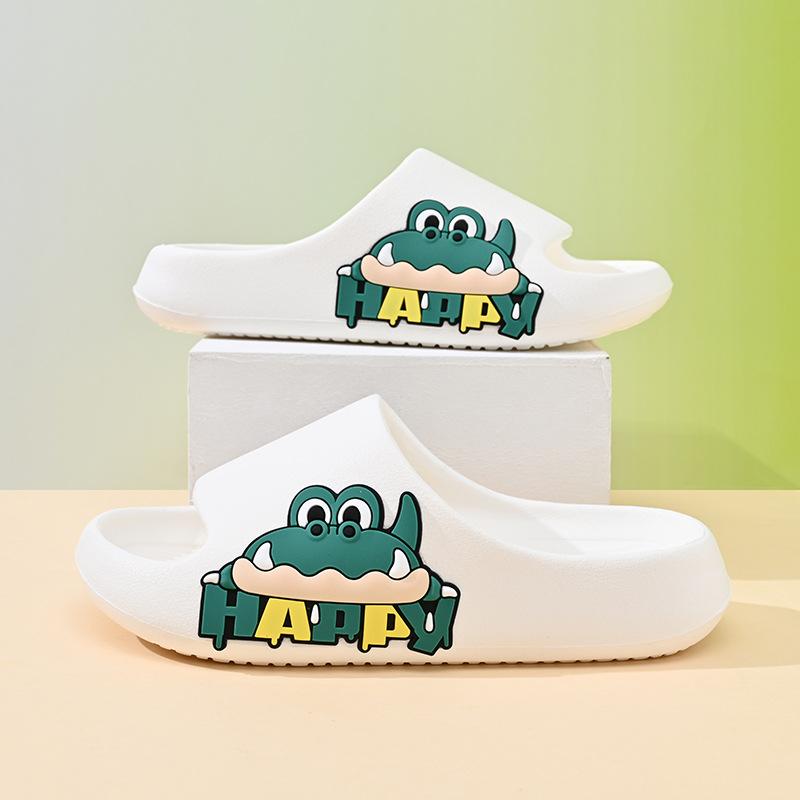 

And Breathable Durable Summer Kids Slippers Nonslip Eva Cartoon Style For Boys And Girls StyleE,26/27