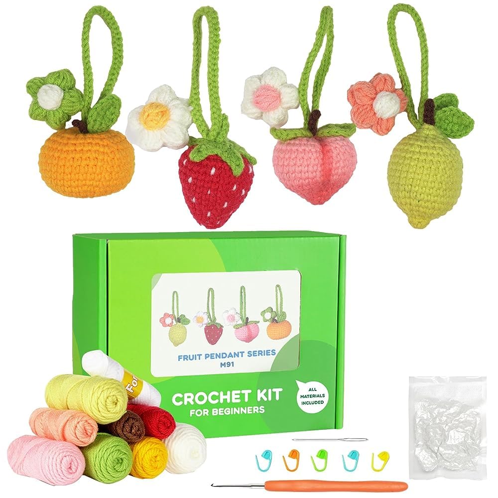 

Crochet kit for plush toy DIY crochet complete knitting accessories tools beginners, crochet, kit, crochet,