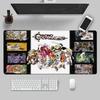 Mauspad Anime Gamer Gaming Zubehör Speed C-chrono Trigger Tastaturpad Gummi-Lock-Kante Schreibtisch-Mausmatte Laptop-Mauspad