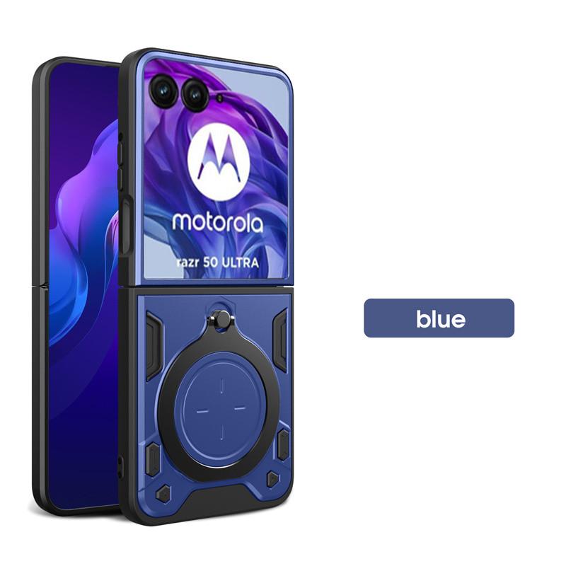 Heavy Duty Protective Cover For Motorola Moto Razr 50 40 Ultra Razr Plus 2024 2023 Case Stand Holder Shockproof Funda Coque Capa