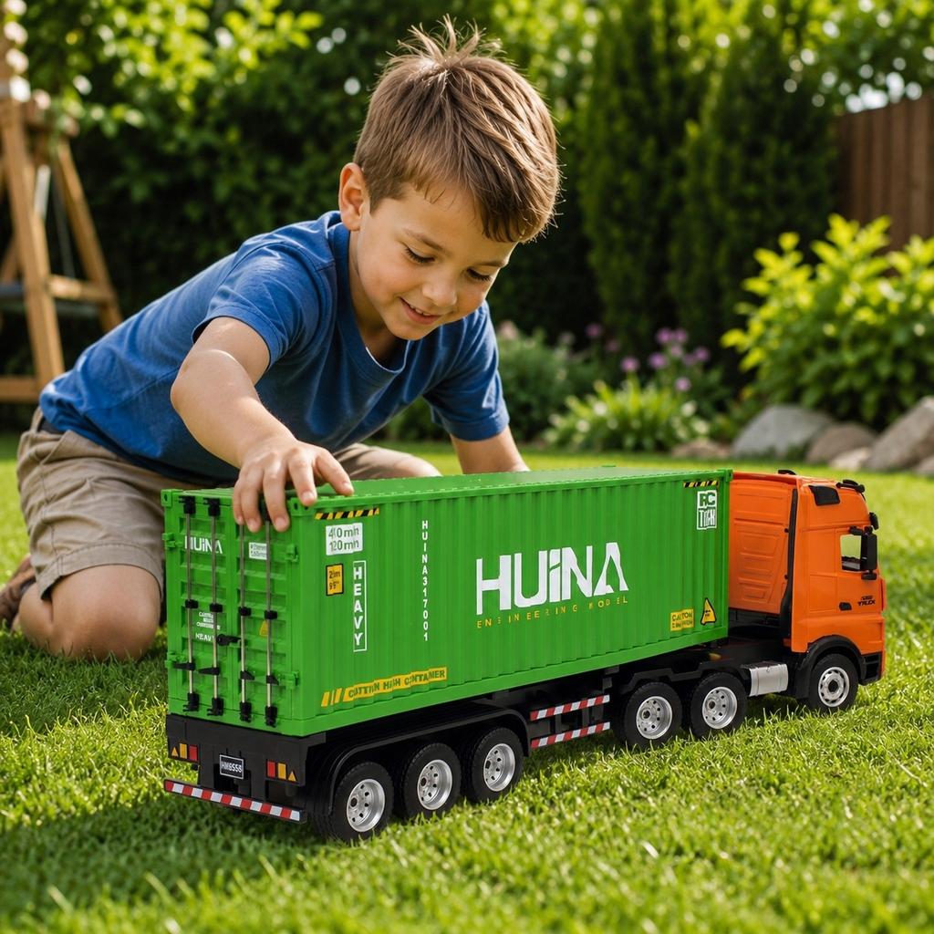 [PACZB] TIR truck with a sea container trailer + Z3509 remote control