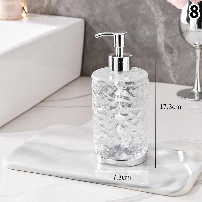 Soap Dispenser For Liquid Bathroom Empty Refill Subbottle Detergent Kitchen Press Type Hand Sanitizers Shower Gel Shampoo Bottle