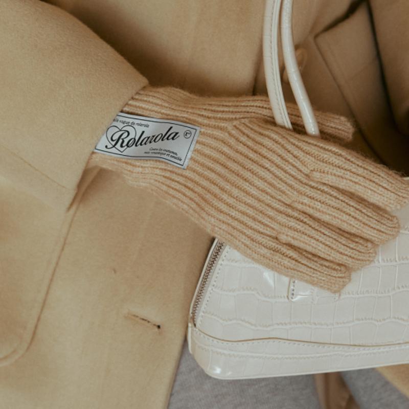 ROLAROLA ROLA GLOVES KNIT BEIGE