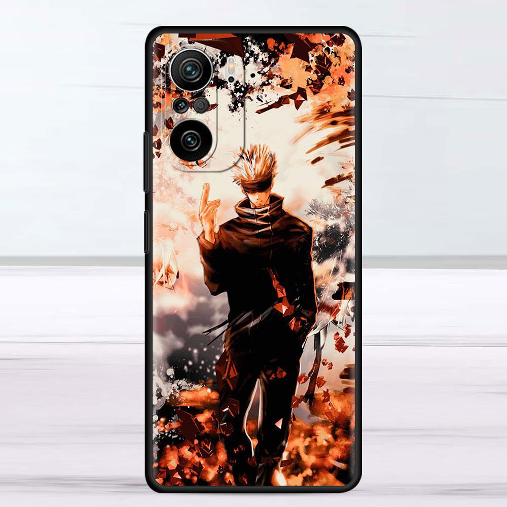 

Чехол для Xiaomi Redmi Note 11 9S 10 9 8 7 9A 9C 9i K40 8T 10C 9T K50, силиконовый чехол для телефона, милый дзюдзюцу Kaisen Cool Redmi Note 10 5G