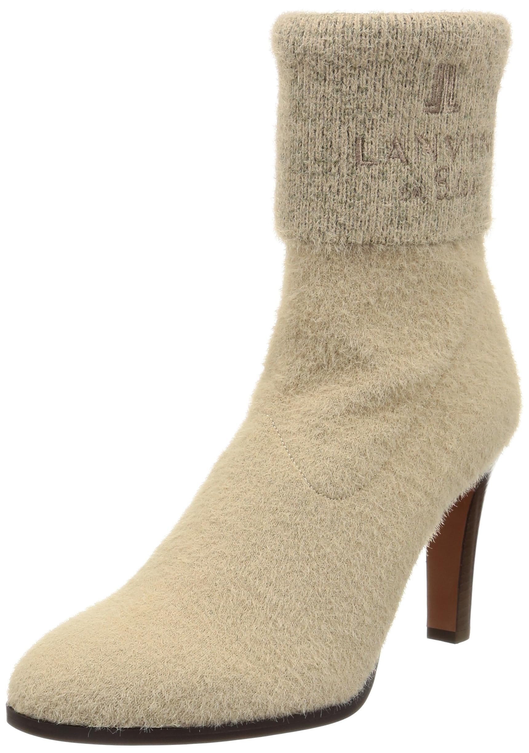 

на Трикотажных Ботильонах Стрейч 2737 Бежевый см E [Lanvin Blue] Женские 23.0 бежевый