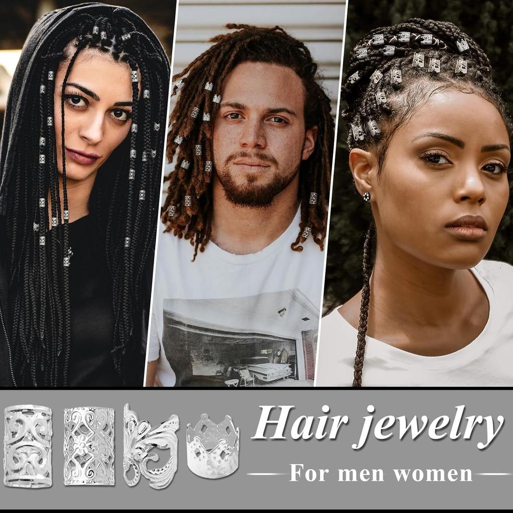 260 Piece Set, Wig Accessories, Braids, Hair Accessories, Gold Dirty Braids, Hair Extensions, Personalized Trendy Accessories