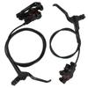 1 Pair Bicycle Hydraulic Disc Brake Mountain Bike Front and Rear Brake Levers Set