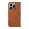 For Realme 15T 5G Leather Cover YIKATU YK-004 Skin-Touch Wallet Phone Cases