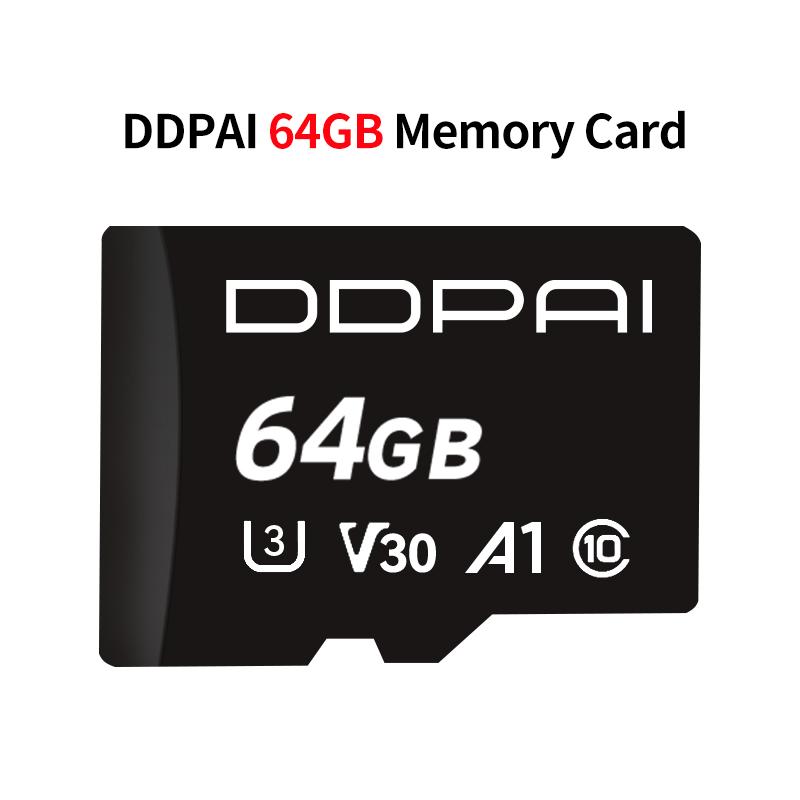 DDPAI Dash Cam Memory Card 64GB