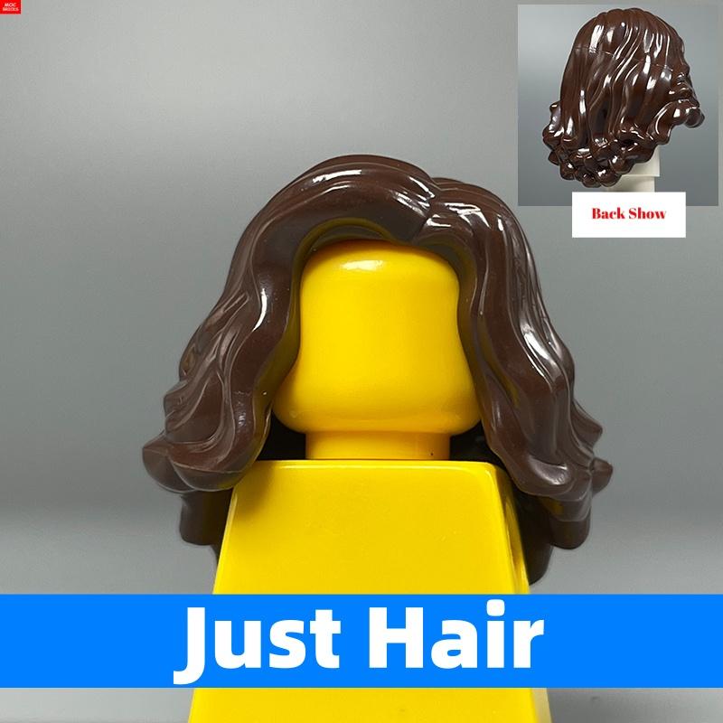 10pcs MOC Bricks 1014 1025 4cm Figure Female Women Hairs Assembled Particles Building Blocks Accessories Kids Toys Plastic Dolls