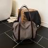 Stylish Canvas Shoulder Bag for Women with Wide Strap and Spacious Design
