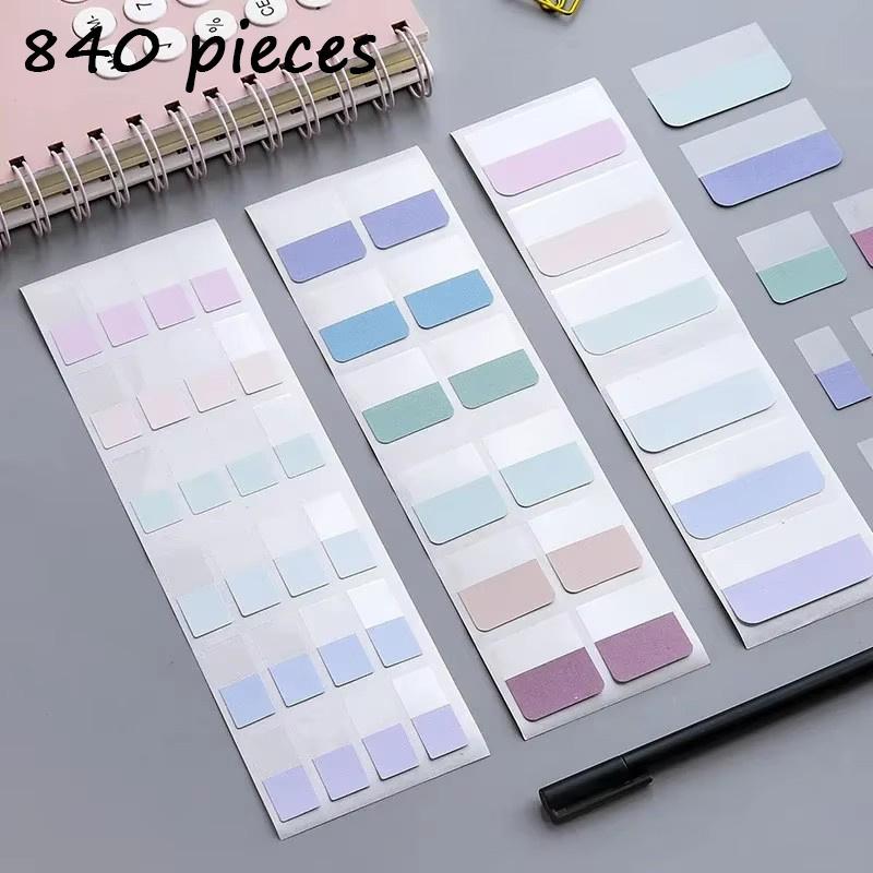 60 pieces Colorful Classified Writing Index Stickers - Easy Organization, Reusable, and Removable - Perfect for Bookmar Tabs Arrow Flags Sticky