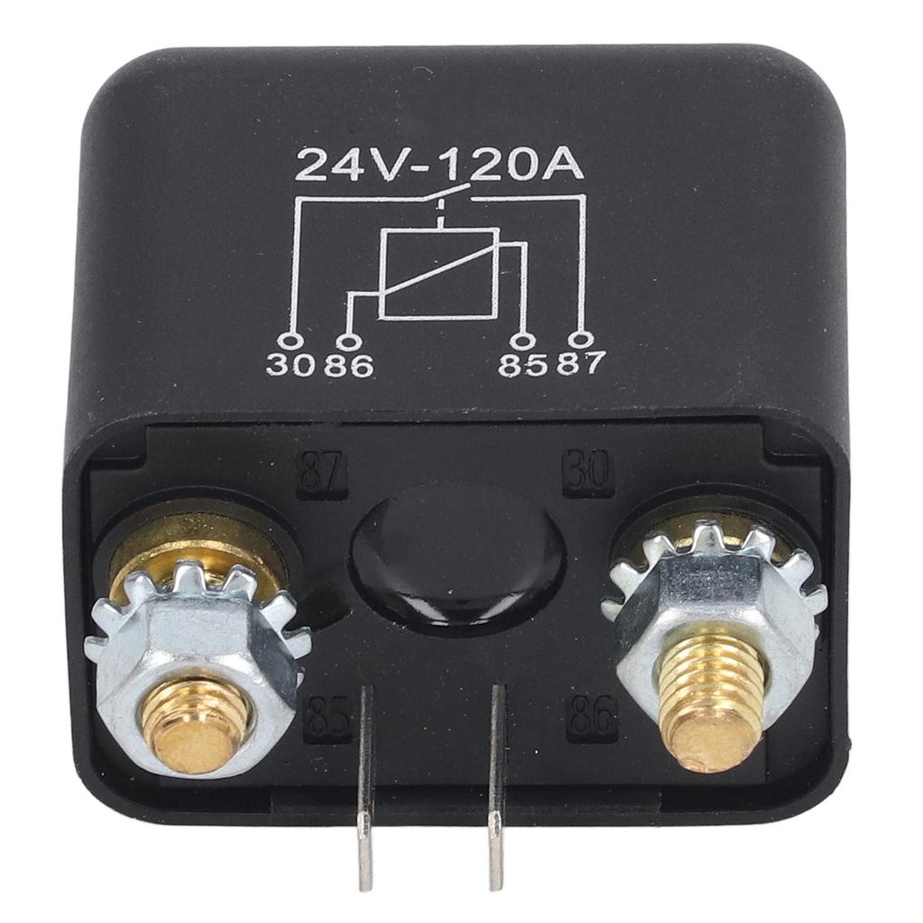 Starter Solenoid Relay Brass Coil Quick Motor Start Strong Power 4 Pin Car Starter Relay 120A 24V