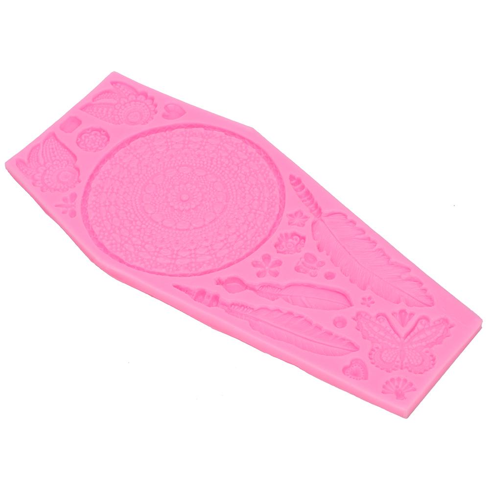 Texture Silicone Mold Cake Fondant   Chocolate Mould Decorating Baking Tool