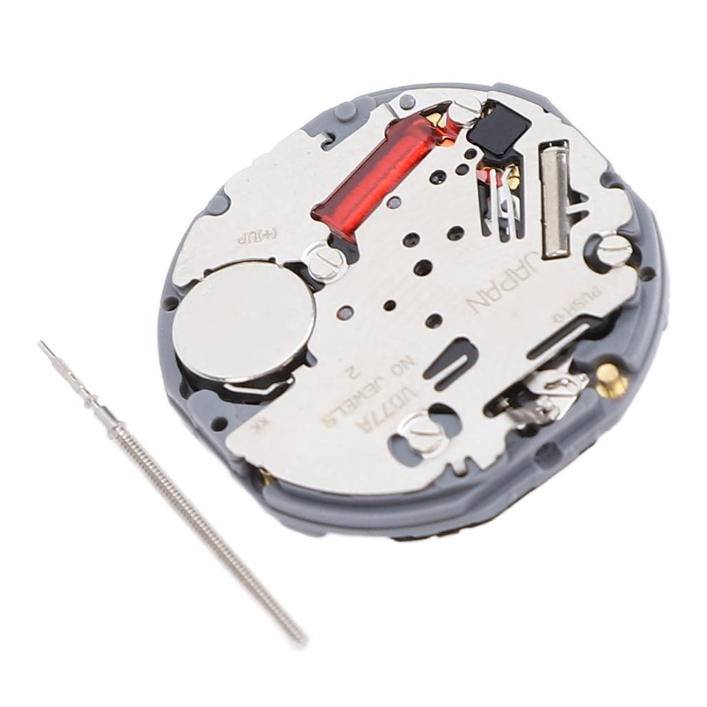 VD77A Quartz Movement 2 Hands 24 Hour Hand Week Date VD77 Movement with Electronic Watch Accessories