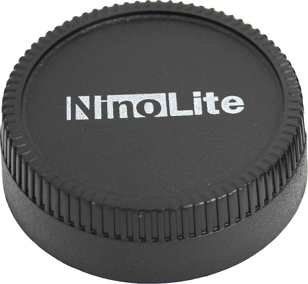 NinoLIte Camera Set of Rear and Body Caps for Nikon Lenses Caps, 2 F-Mount
