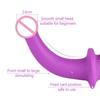 Strapon Doppeldildo Klitorisstimulator Anus Vagina Massage G-Punkt Dildo Penis Strapless Strapon Sexspielzeug für lesbische Frauen