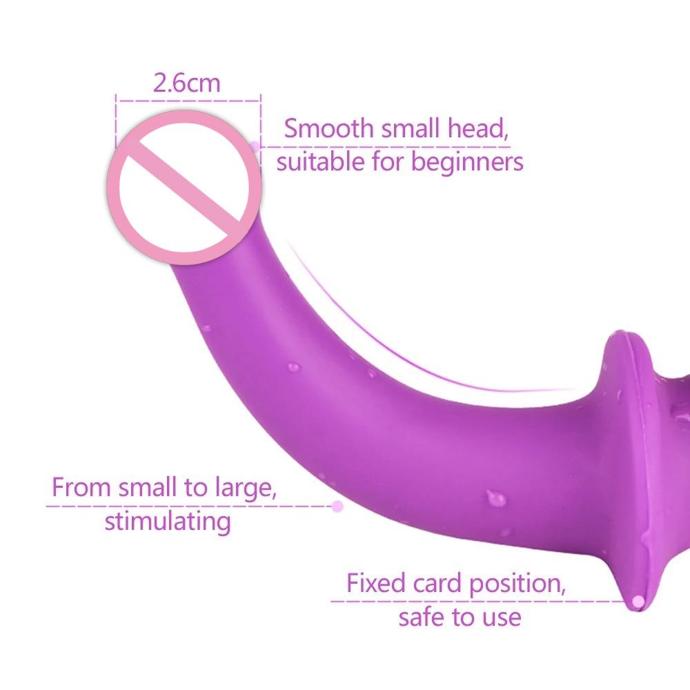 Strap On Double Dildo Clitoris Stimulator Anus Vagina Massage G Spot Dildo Penis Strapless Strapon Sex Toys for Lesbian Women