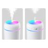 Mini humidificateur d'air Portable pour voiture, 300ml, désodorisant avec veilleuse LED, 2 Modes d'alimentation USB, diffuseur d'huile pour voiture