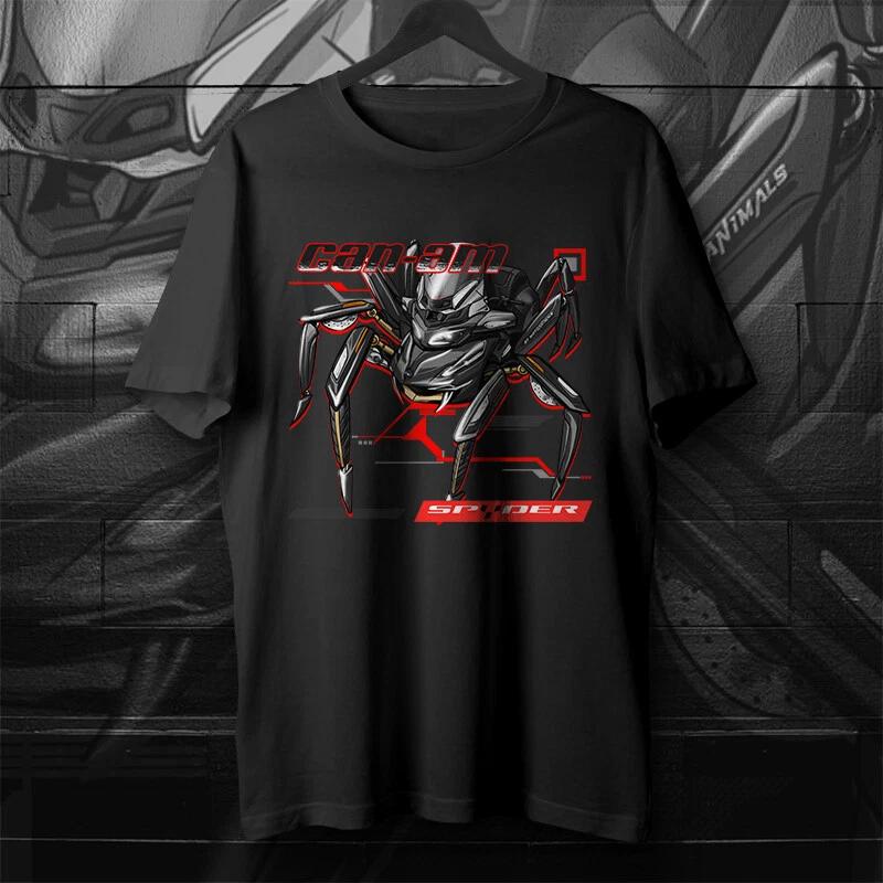 

Black men s and women s T-shirt Can-Am Spyder RT 2014-2019 S