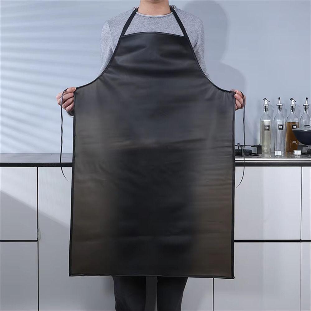 Odorless TPU Oil Resistant Apron Heat-Resistant Food Chef Apron Dishwashing