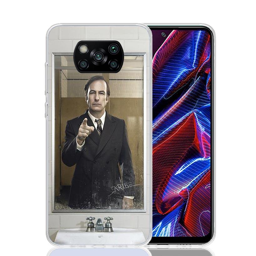 Better Call Saul TV Case Phone Cover for Xiaomi Redmi Note 10 9 9S 8 8T 7 5 Pro Mi 12T 11T 10T 9T 12 11 Lite A3 A2 Trend Fundas