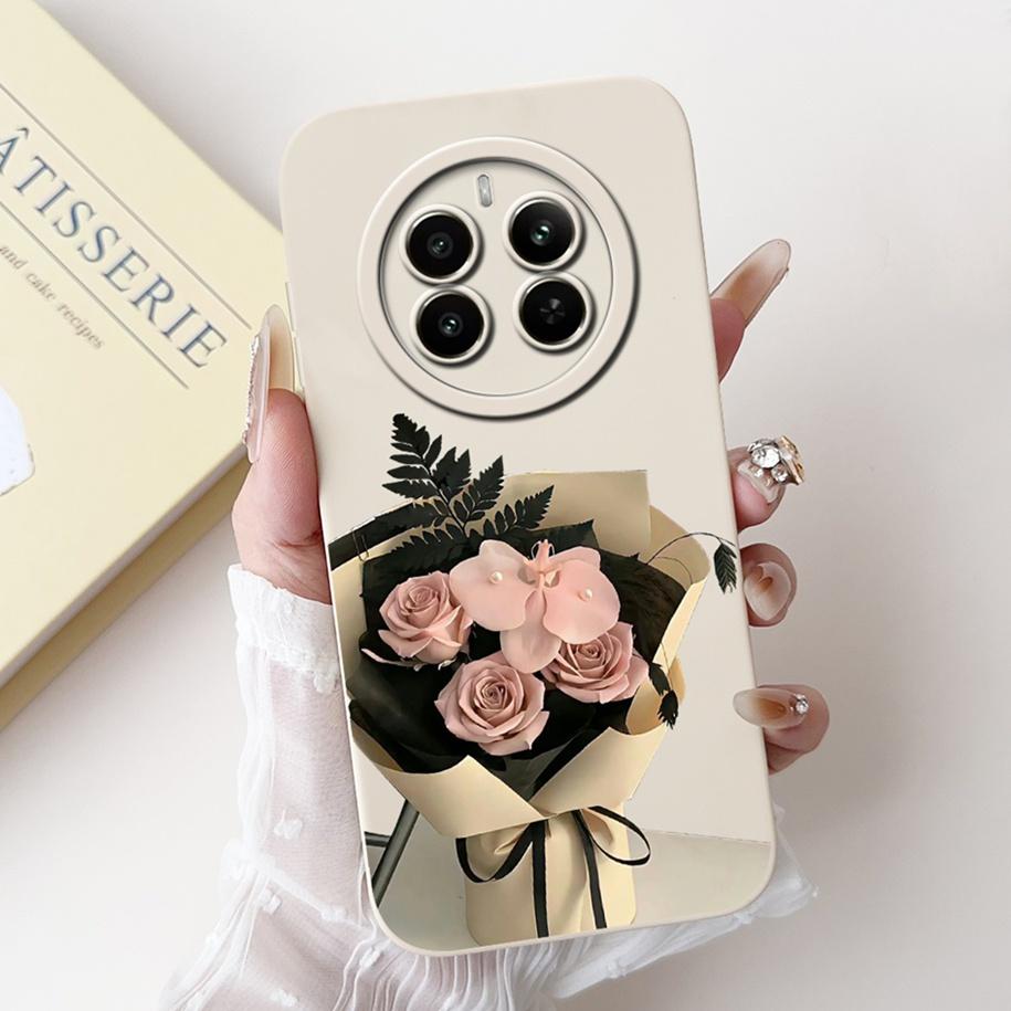 For Realme 12 Pro Plus Case RMX3840 RMX3841 Cover Luxury Marble Soft Silicone Shockproof Funda For Realme 12 12+ 12Pro 12X Coque