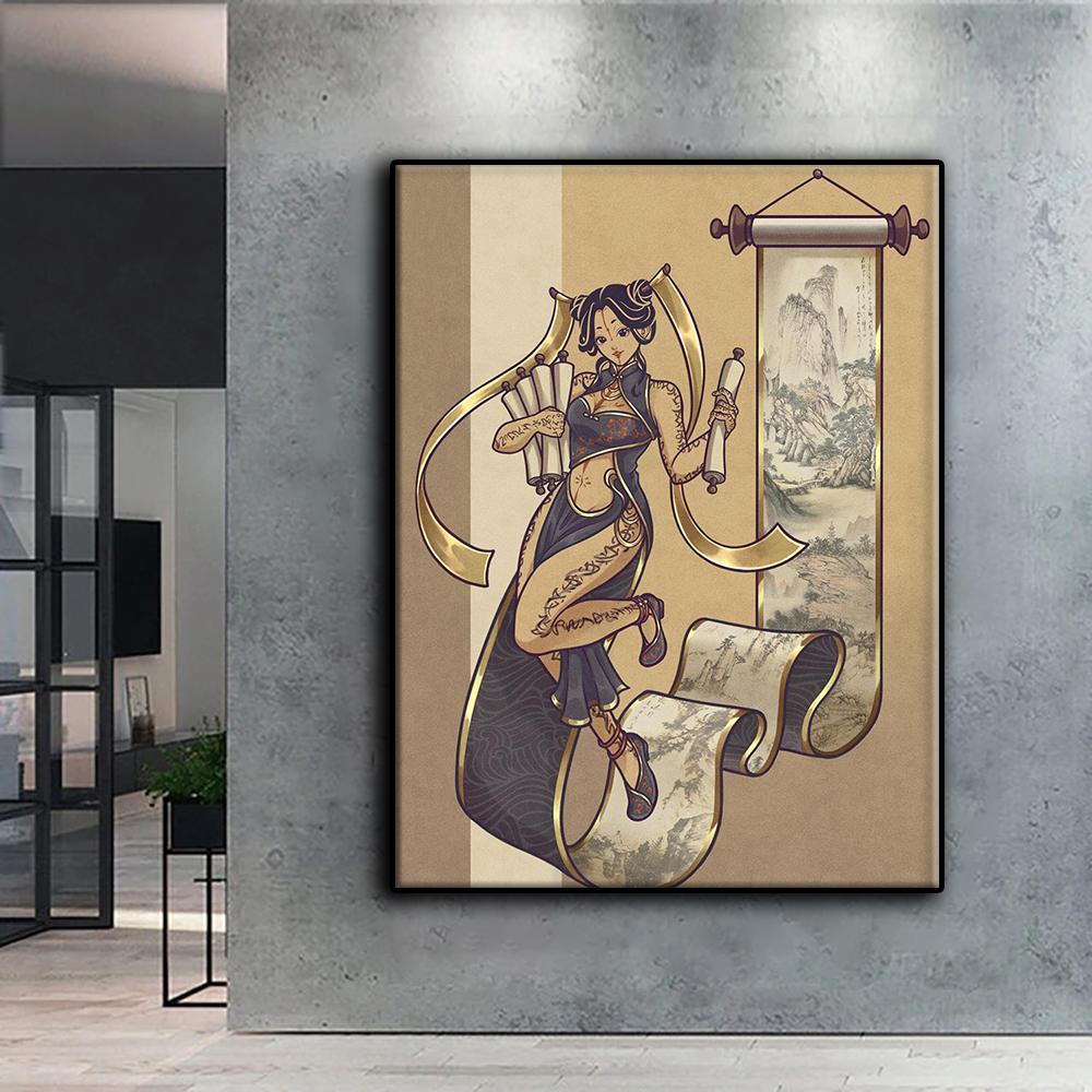 5D DIY Diamond Painting Cartoon Anime Game Character Cross Stitch Diamond Art Embroidery  Mosaic Home Deco