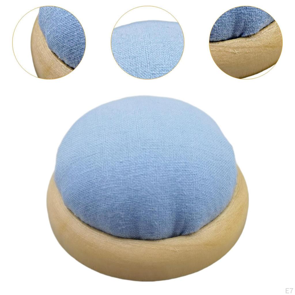 Alfineteiro Porta-Agulhas Redondo Versátil Compacto Costura